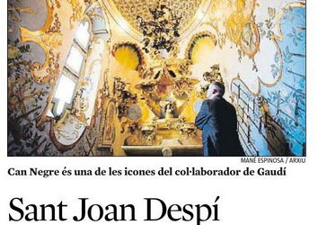 “Sant Joan Despí impulsa l’any Jujol”